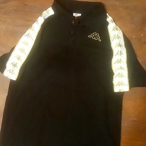 Kappa Black & Gold Shirt